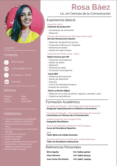 rosabaez__'s tweet photo. ¡Hola a todos! Hace unos días me desvincularon de un Holding de medios, luego de prestar servicios como Licenciada en Ciencias de la Comunicación (periodista), por 4 años consecutivos, quisiera comentarles la razón, pero no las hay. https://t.co/Yl7jxokQrA