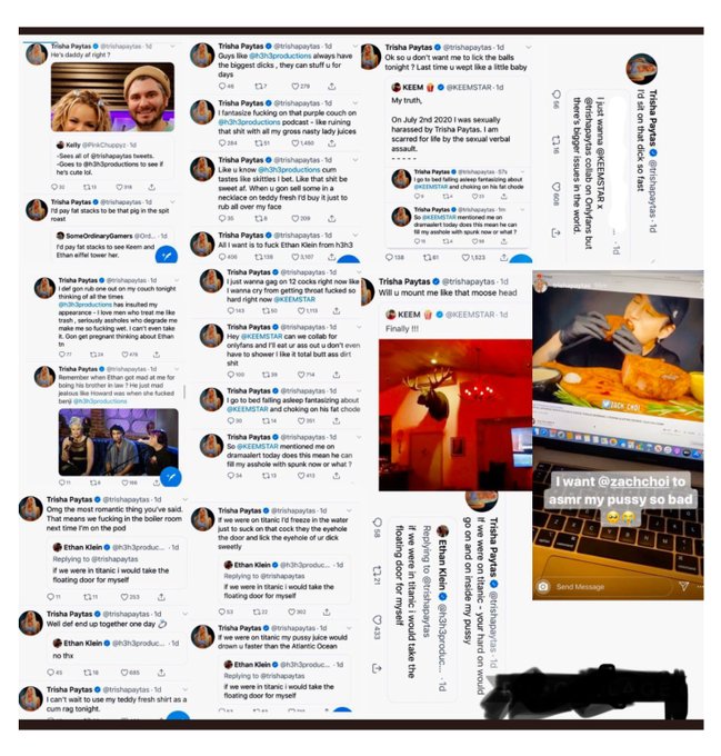 Justice4Riney's tweet photo. @ThreeDailey @Trishapaytas is all about consent huh?? She used her platform to sexually harass people for years. Where is the justice for her victims??? https://t.co/Av2wfz8TQ6