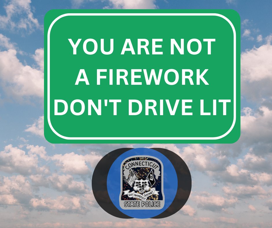 CT_STATE_POLICE's tweet photo. #drivesober #dontdrinkanddrive #designateddrive #arrivealive #drivesafe https://t.co/ugZFBjMmZh