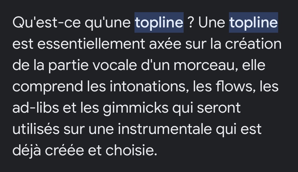 64mesvres's tweet photo. tiens ma puce apprends la définition de topline ça évitera que tu te tapes encore plus l’air con https://t.co/PjVoxF6Nk7