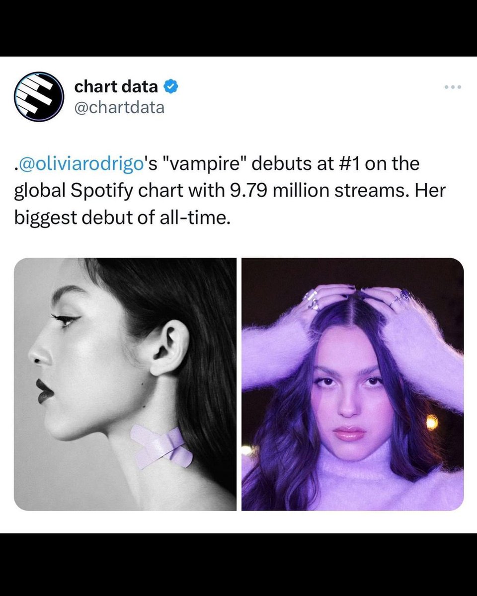 oliviarodrbr's tweet photo. “obrigada, obrigada, obrigada por todo o amor que vocês tem demonstrado a vampire 💌❤️ estou tão animada com esse novo capítulo 🫶🏼🫶🏼🫶🏼🫶🏼🫶🏼” 

Olivia Rodrigo via Instagram. https://t.co/WgoSj52TSB