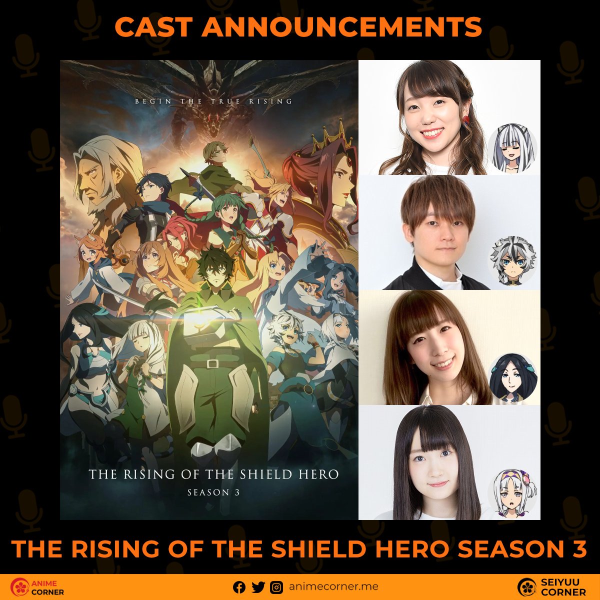 The Rising of the Shield Hero Season 3 updates & the possible