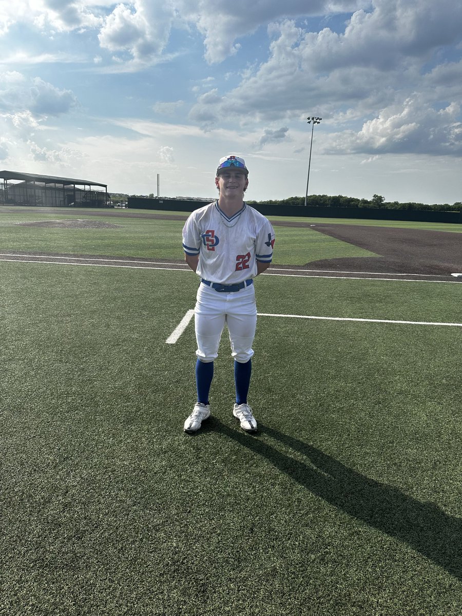 #FiveToolCollegeNTX F: <a href="/dallas_select/">Dallas Select Baseball</a> 6, DFW Twins College Red 2
PoG: <a href="/bodine27/">James Bodine</a> 1-2, HR, 2 RBI, 2R, BB
Hitter: <a href="/Gavin_Moncure18/">Gavin moncure</a> 1-2, 3B, RBI, 2R, HBP