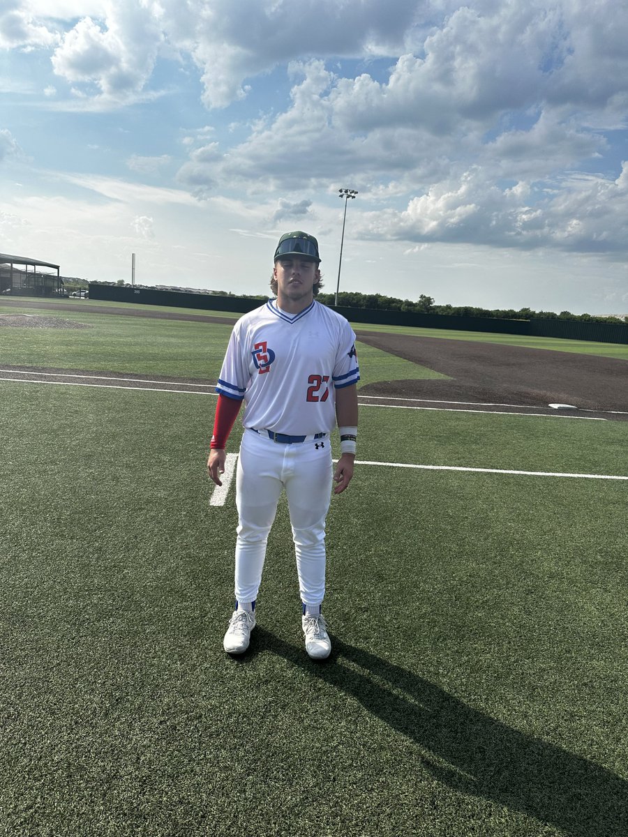 FiveToolCollege's tweet photo. #FiveToolCollegeNTX F: @dallas_select 6, DFW Twins College Red 2
PoG: @bodine27 1-2, HR, 2 RBI, 2R, BB
Hitter: @Gavin_Moncure18 1-2, 3B, RBI, 2R, HBP https://t.co/QX9gJ04ROs
