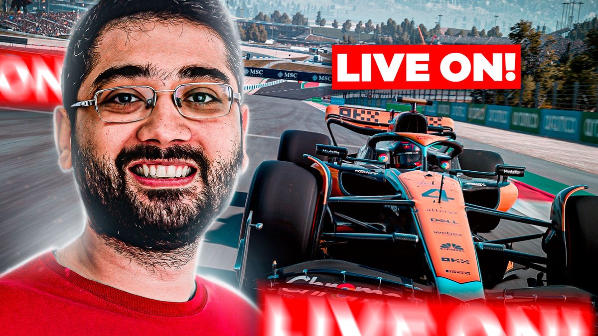 velocialta's tweet photo. 🔴LIVE🔴

Testando as atualizações da McLaren para o GP da Áustria!

Vem comigo!
https://t.co/x5A8Me1lEc

#F1 @SirMoran https://t.co/5DPnBz4Ws5