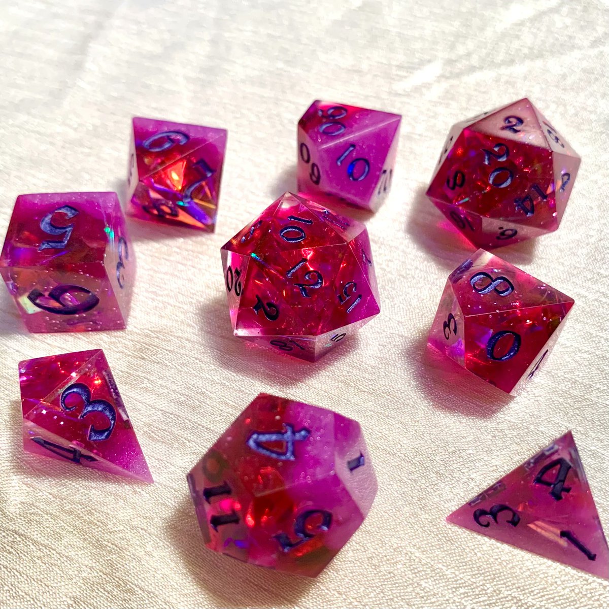 New dice set: The Lightning Within' is now up on the website at $25 for a limited time! stardustdice.shop/product/the-li… #Gaming #Dice #LimitedTimeOffer #Sale #UnbeatablePrice #GetYoursNow
