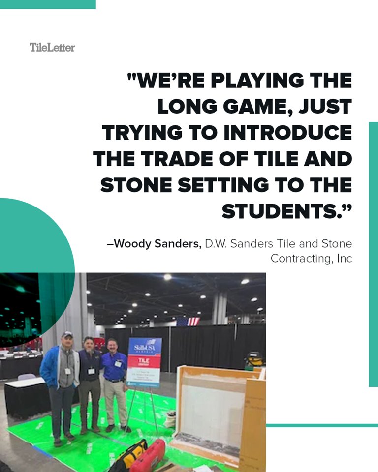 Students learn about trades at the CEFGA CareerExpo and SkillsUSA competition.

Continue reading here: digital.tileletter.com/students-learn… 

#TileContractor #Tiler #TileInstaller #TileLetter