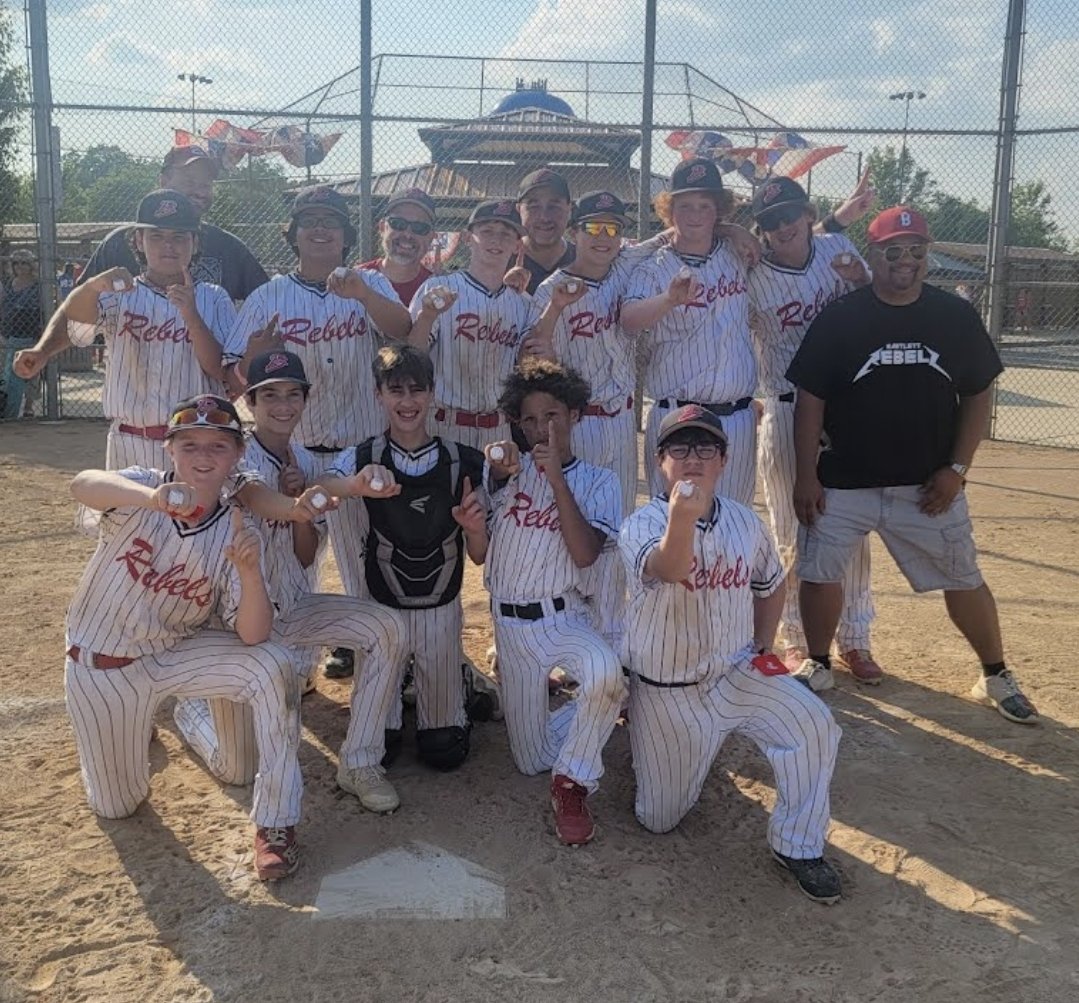 13U Rebels win the Woodridge Bang Bang Classic.

#dembartlettboys