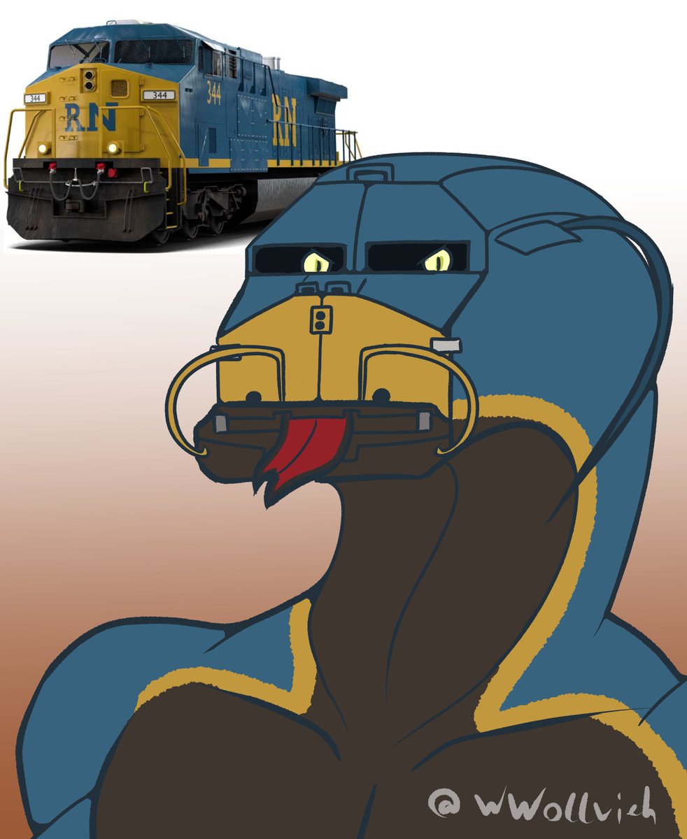 WWollvieh's tweet photo. #howtodragonyourtrain Because so many post so good pictures for the How to Dragon your Train challenge, I also wanted to try it. Here is my post.
FA:
https://t.co/mRe4G3yW1Z
Telegram:
https://t.co/AquIKEPj2J
Mastodon:
https://t.co/oQCVQEOK1m https://t.co/aFDbTYqH4h