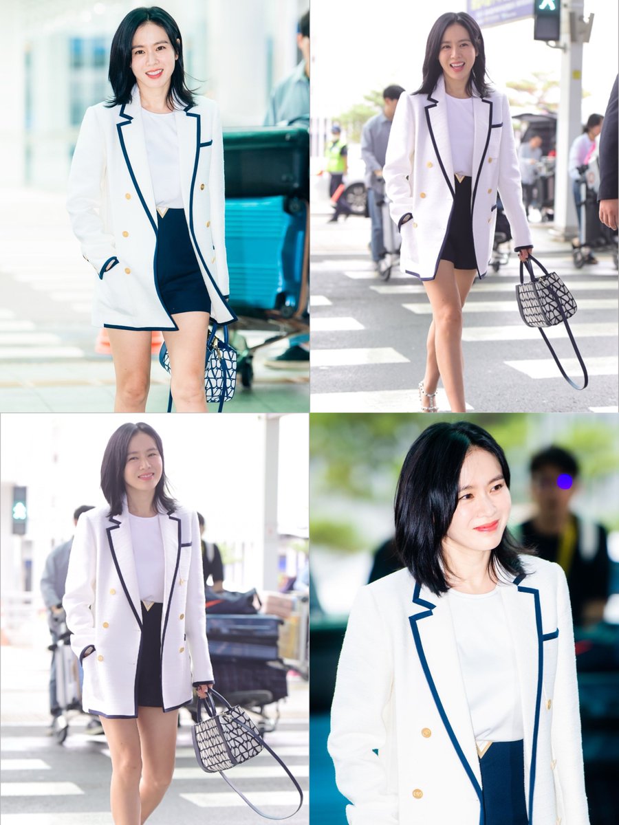 sonyejinpics's tweet photo. son ye jin at icn airport departure to paris, france.

#SONYEJINxVALENTINO 
#ValentinoUnChateau #sonyejin #손예진 https://t.co/ERiaz0vjMW