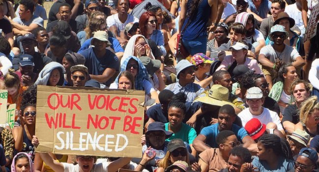 TeghenV's tweet photo. When change is triggered from the top, it's called #Transformation, but from the Bottom its a #REVOLUTION.

As an #African #Youth, is this fair? What does #Peace #Justice #Rule_of_Law #Democracy mean to u &amp; ur future?

 Should your voice be heard?
@AlliedAfricaNGO @USEmbYaounde https://t.co/4I5kG7MhTz