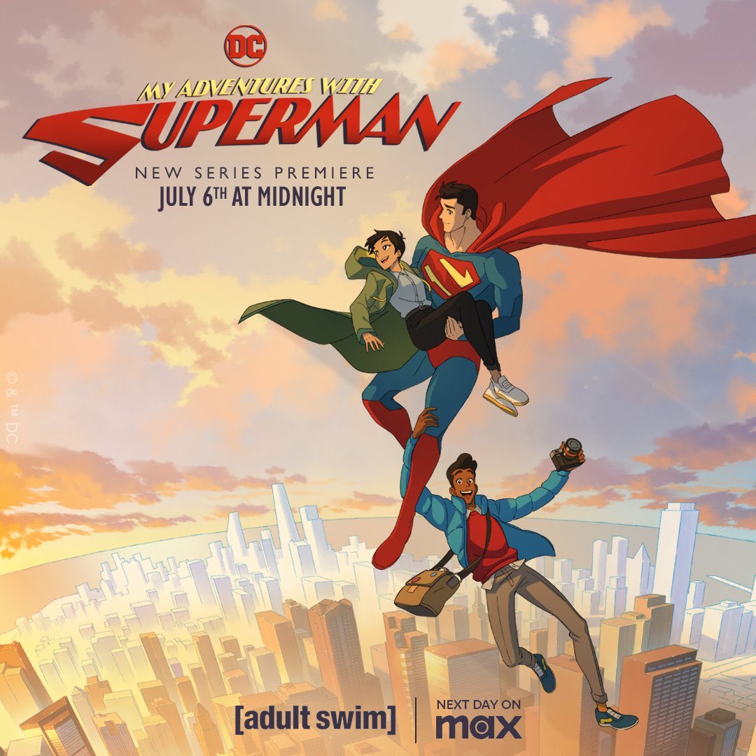 HollywoodHandle's tweet photo. ‘MY ADVENTURES WITH SUPERMAN’ debuts with 100% on Rotten Tomatoes 🍅 

Read our review: https://t.co/xqQLgkKZAg https://t.co/Ntmo7j2t4B