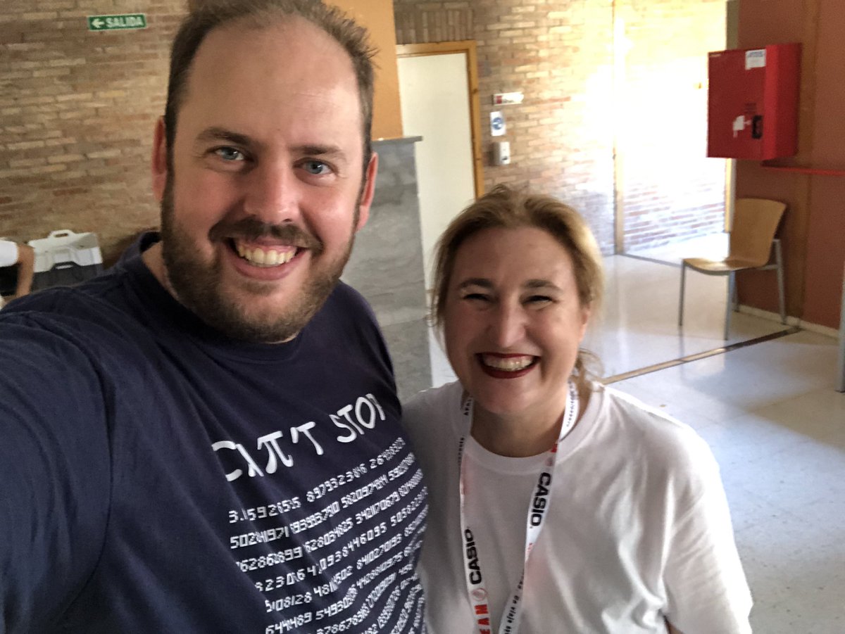 MargaGSch's tweet photo. Gracias por la foto @juanripu. Fenomenal primer día de congreso en el @xviiiceam https://t.co/98SpxdKD1c