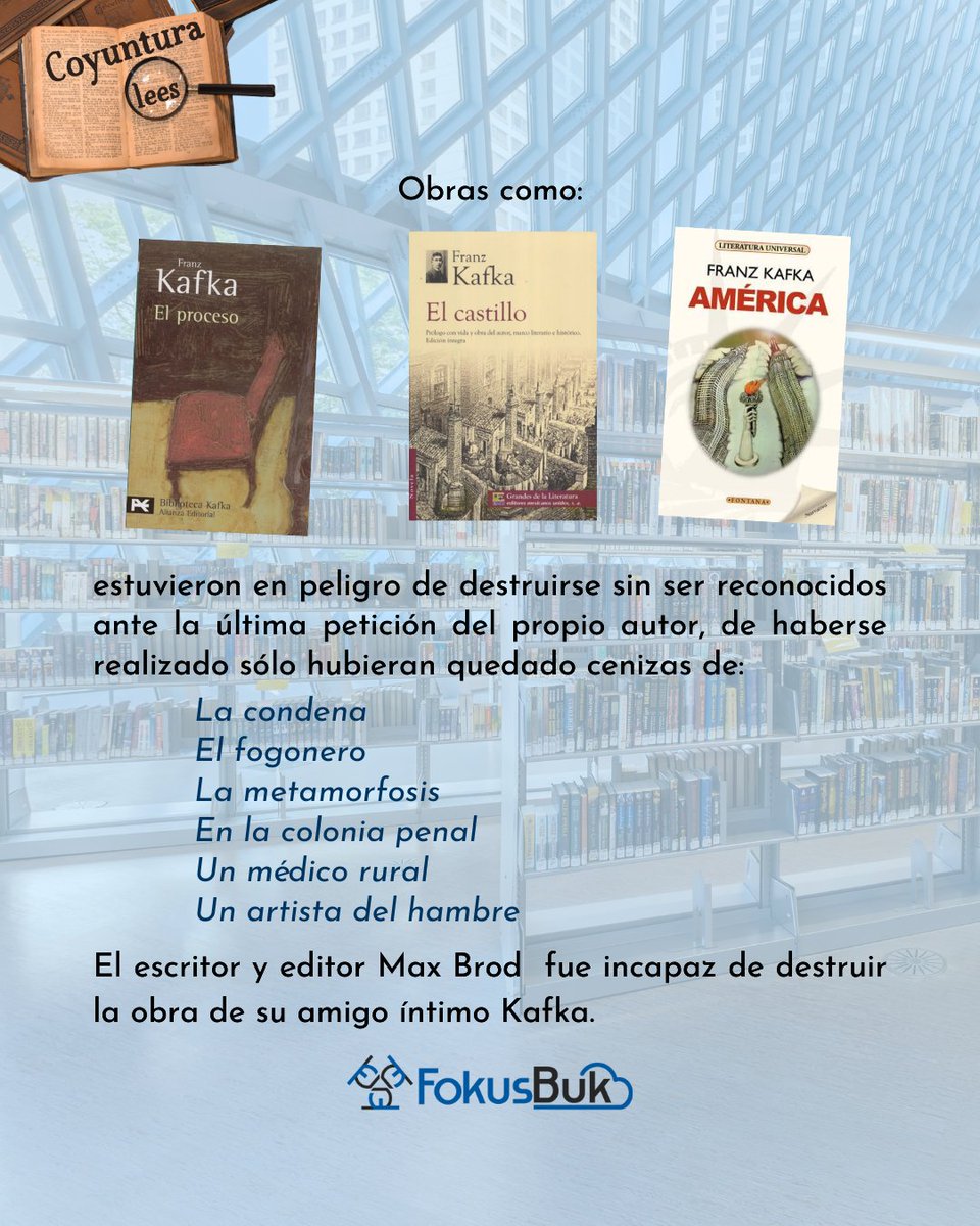 fokusbukmx's tweet photo. #Kafka https://t.co/BGgpkA37rB