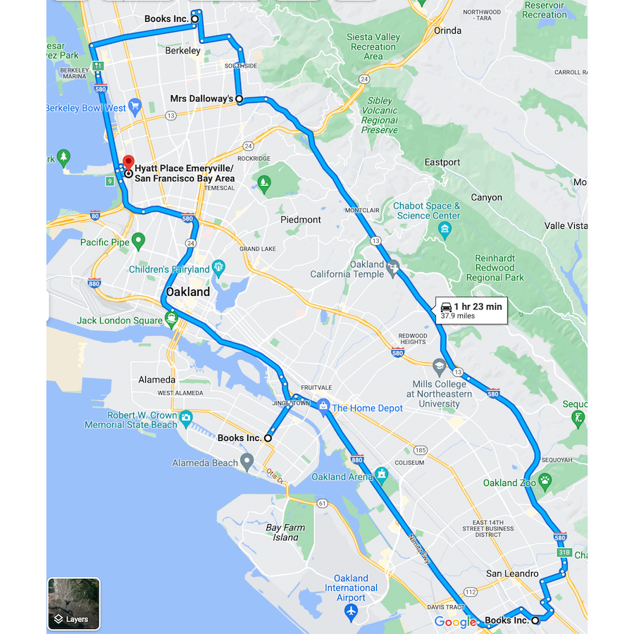 FedericoErebia's tweet image. If all goes well, I will visit 20 #IndependentBookstores 
and have 3 events with readings and signings for 

PEDRO &amp;amp; DANIEL (@LevineQuerido, June 2023)

in the Bay Area, starting this Friday! 

#PedroAndDaniel #BookTwitter #SanFrancisco #BayArea #BookTour #LGBT #BIPOC #Latinx