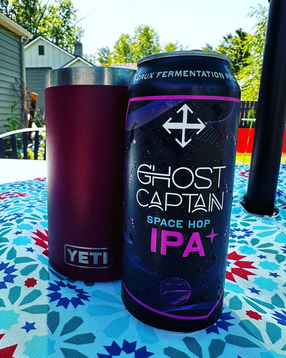 Hi all! Been a while. Hope you’re all surviving as best you can in the heat and crazy weather.  Pre 4th of July beer sampling. @cruxfermentationproject has another banger with Ghost Captain Space Hop IPA, even better that it’s ava… buff.ly/3pB8mnK