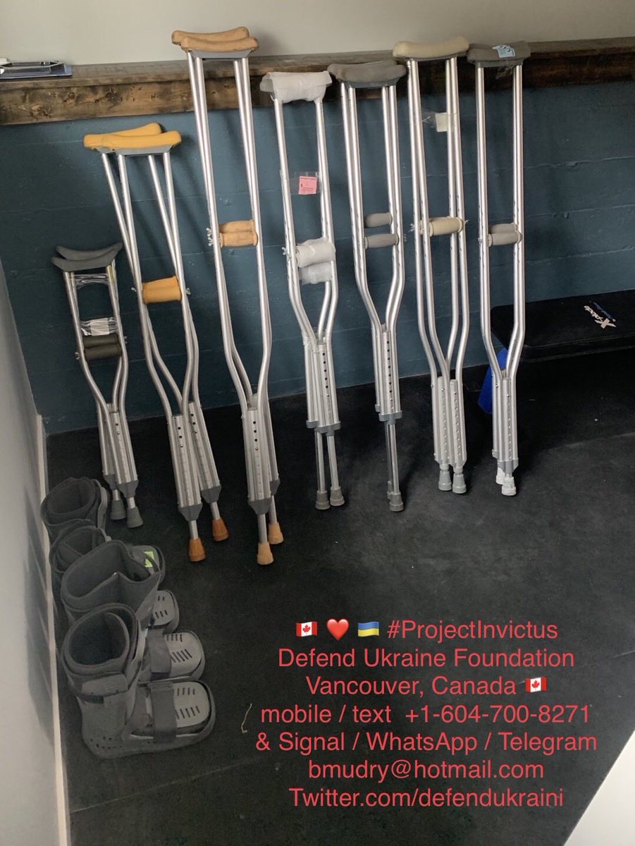 defendukraini's tweet photo. WE need YOUR Rehab Gear
In Vancouver for Ukraine
Wounded Warriors & Civilians
๐จ๐ฆโค๏ธ๐บ๐ฆ
Our friends in Kyiv
Delivering one of our
#ProjectInvictus wheelchairs
From our 5th 40ft/13m container:
#ProjectEaster
To the Institute for Cardiovascular Surgery
Kherson Kramatorsk Bakhmut https://t.co/gbfvKNgwDZ