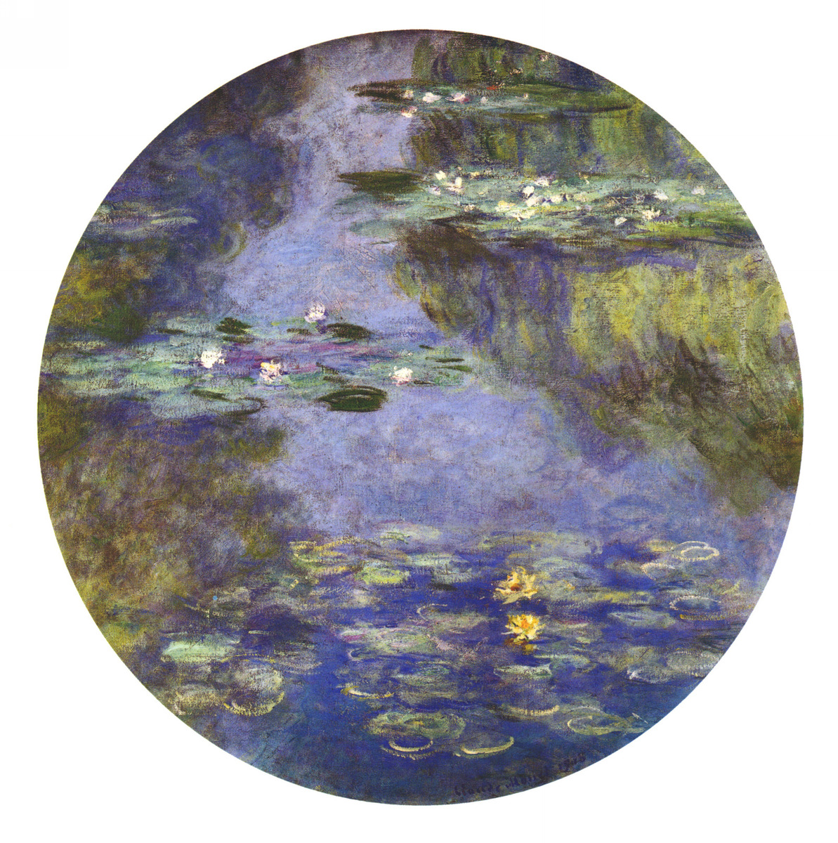 artistmonet's tweet photo. Water Lilies, 1908 https://t.co/Axv3EUNkWA https://t.co/Hb2woJ27NT
