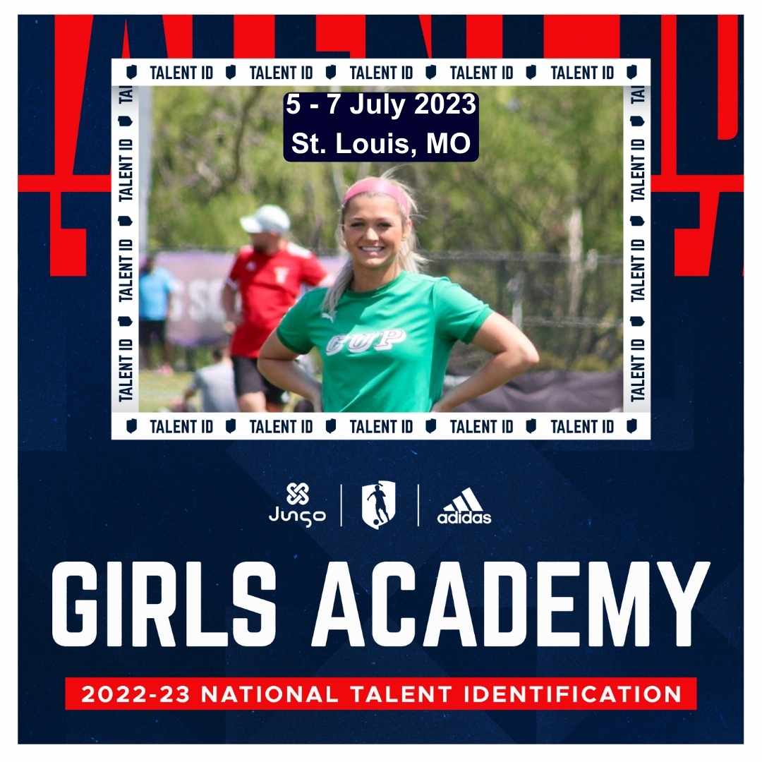 So excited to have been selected to the Girls Academy National Talent ID Event happening in St. Louis, July 5-7.  Congratulations to everyone who was selected! 
#GATalentID @GAcademyLeague @CUPGirlsGA @JRBSports7  @ImCollegeSoccer @ImYouthSoccer  @NcsaSoccer @scoutingzone