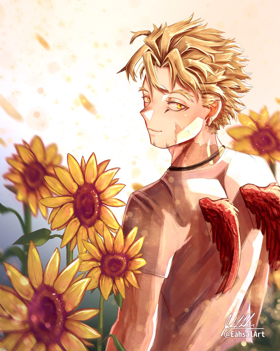 Sunflowers 🌻

#MyHeroAcademia #Hawks #hawksmha #hawksfanart #KeigoTakami