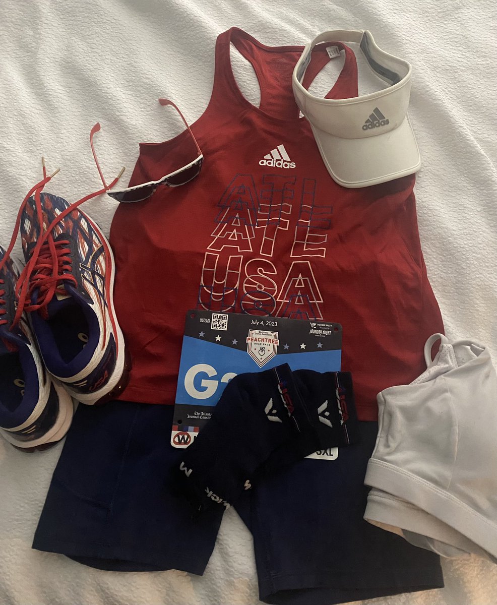 I’m ready for <a href="/ajcprr/">AJC Peachtree Road Race</a> tomorrow. The thunder and lightning tonight? Was not ready for that!