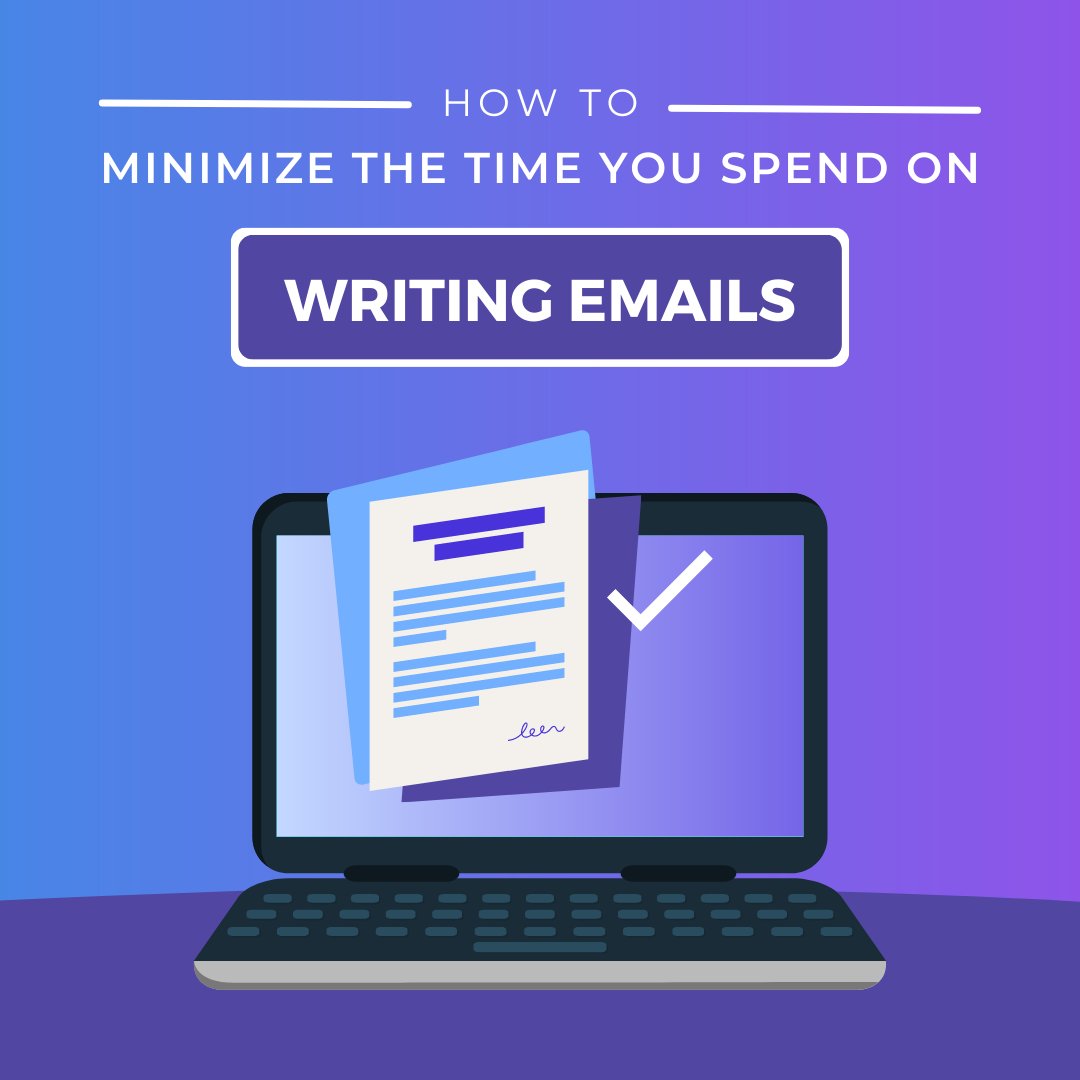 Emails provide free & instant communication, making it widely used. However, managing numerous emails daily can hinder productivity. To tackle this, try writing emails faster ⏩💥

See our 6 tips on how to write emails faster down below 👇
#EmailWritingTips #GenerativeAI #OpenAI