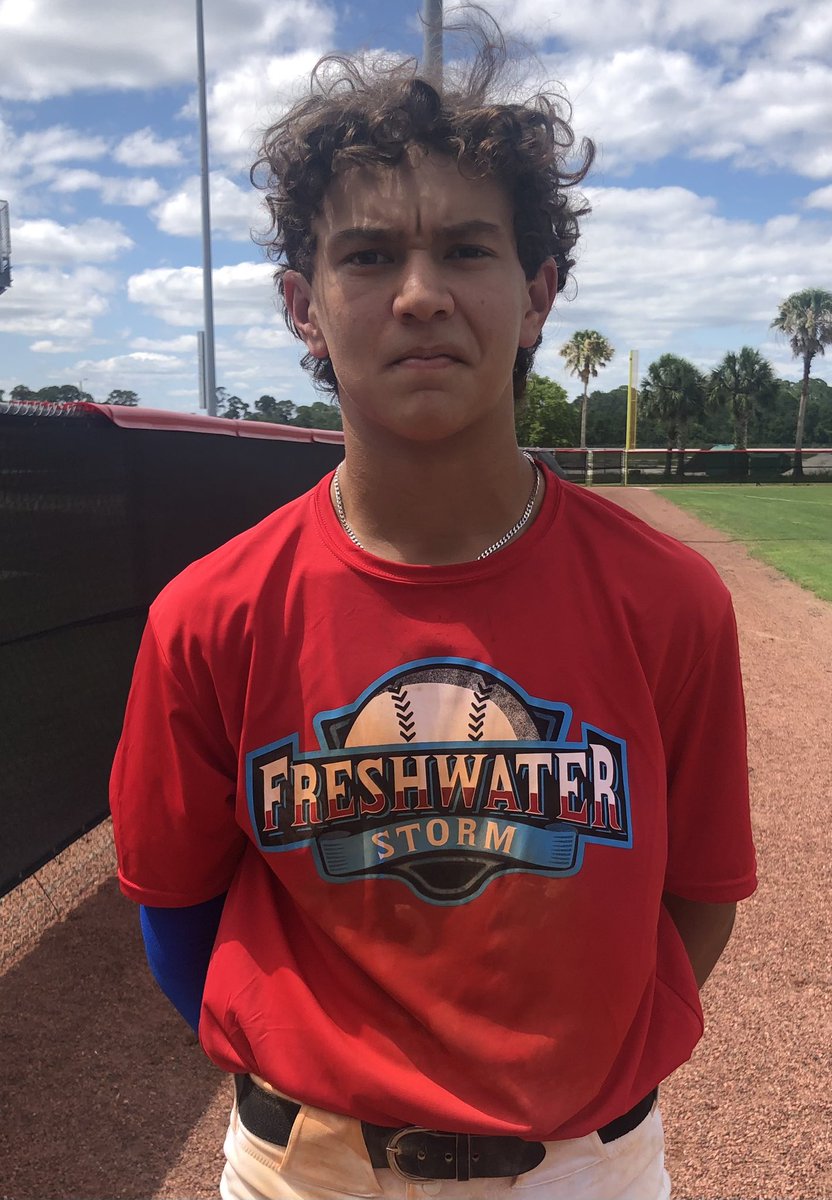PrspCntSports's tweet photo. Jordan Gonzalez &amp; Jayden Kleeman were both outstanding again today in a quarterfinal win for Freshwater Storm 15u Underclass at PG-Sanford. They combined for 7 IP, 1 ER &amp; 67% strikes. Both have been lights out all summer and today was no different. @Jordan_gonz16 @JaydenKleeman https://t.co/EdkF2vdh89