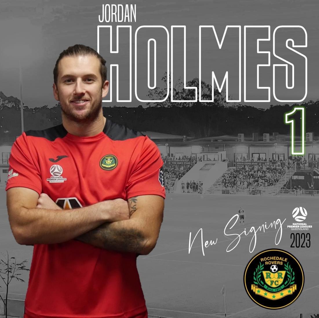 🚨 <a href="/JordanHolmes97/">Jordan Holmes</a> joins Rochedale!

Former Brisbane Roar A-League Keeper joins the club for the remainder of the 2023 #NPLQLD season.

Welcome to Rovers, Jordan 💛💚🙌