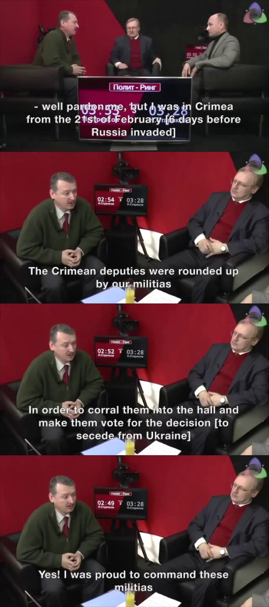 tongodeon's tweet photo. @GeromanAT Coups seize power. The only coup seizing power in 2014 was Russian marines couping Simferopol Parliament. https://t.co/ZYXIPkQcwy