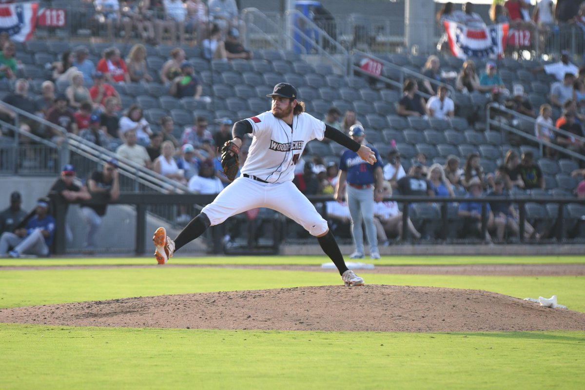 Another fun Trey Day in the books!

5 IP | 2 R | 3 H | 2 BB | 2 K

Woodpeckers lead, 7-3!