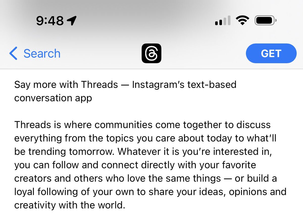 Perfect timing - Instagram's Twitter rival, Threads, has appeared in the Australian app store ahead of a likely launch this Thursday