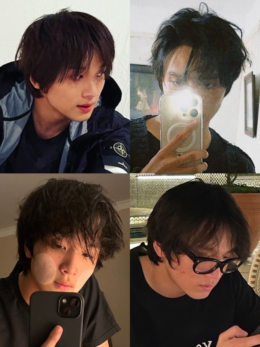 whenever haechan's hair gets a bit tousled