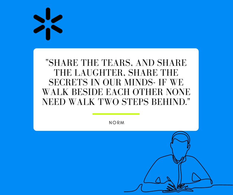 findingnorthau's tweet photo. We truly value the wisdom that comes from #livedexperience, and that's why we work closely with our lived experience team to make sure their voices are heard throughout the website. To read the poem “Two Steps Behind” visit https://t.co/YxwJp14l3t 
#findingnorthau https://t.co/NEgAxbrKQx