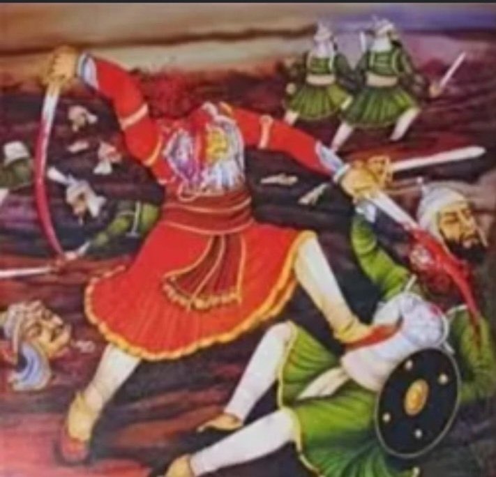 क्षत्रिय सुजान सिंह बिना सिर के युद्ध करते रहे 7 मार्च 1679 ई0 की बात है, ठाकुर सुजानसिंह अपने विवाह की बारात लेकर जा रहे थे, 22 वर्ष के सुजान सिंह किसी देवता की तरह लग रहे थे, ऐसा लग रहा था मानो देवता अपनी बारात लेकर जा रहे हों। उन्होंने अपनी दुल्हन का मुख भी नहीं देखा था,