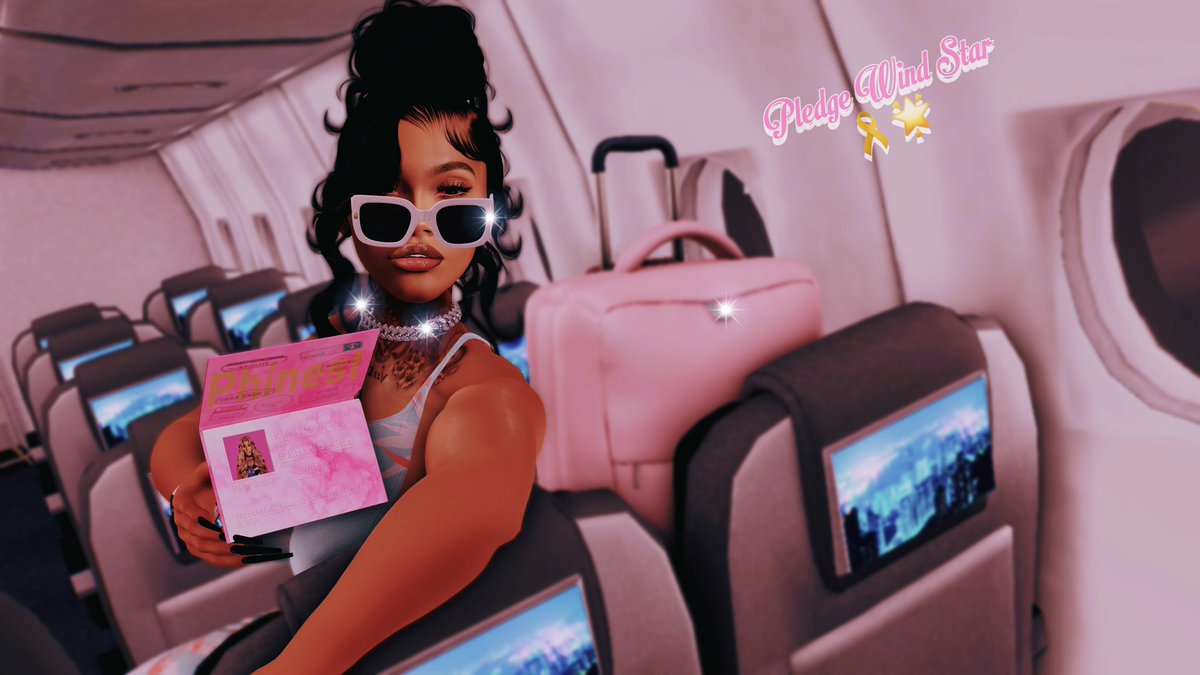 Baby12Ke's tweet photo. “So i bored my plane late at night to an undisclosed location ready to begin my pleading I am so excited for this 4 week journey and I looked like a bad bitch doing it period …don’t play with her!!!”🥵💕‼️ https://t.co/voWjgTFg6x