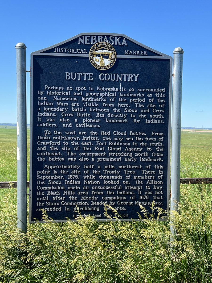 rsamuelsonb1's tweet photo. On the way home from @Western_Writers Conference in Rapid City - stopped by this roadside point of interest. Must go back to this part of Nebraska again soon. #Nebraska #WildWest https://t.co/lgR8Hazt2i