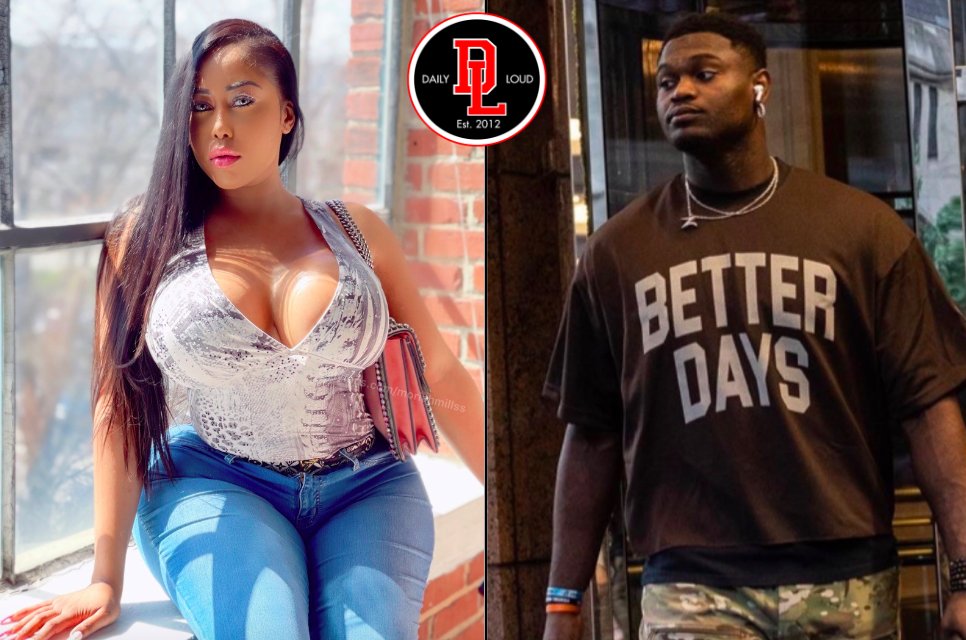 DailyLoud's tweet image. OnlyFans model Moriah Mills was reportedly offered $1,000,000 for sex tape with NBA star Zion Williamson