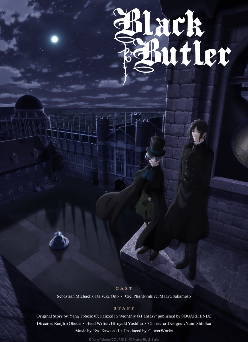 goboee's tweet photo. BLACK BUTLER IS GETTING A NEW SEASON??? I DID NOT SEE THAT COMING OMG https://t.co/BQtvtkqa76