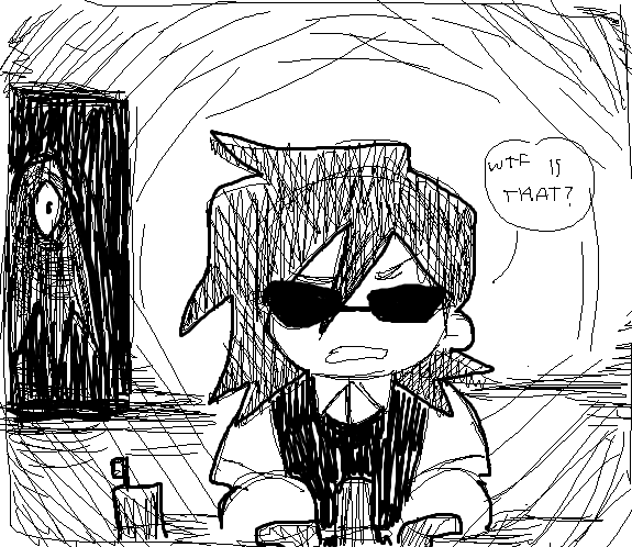 Zebreh_'s tweet photo. trying to be sneaky with that mirror shit, i still saw it

but jumpscares are less scary when i know the major plot twist spoiler .. https://t.co/BHcFGumNEt