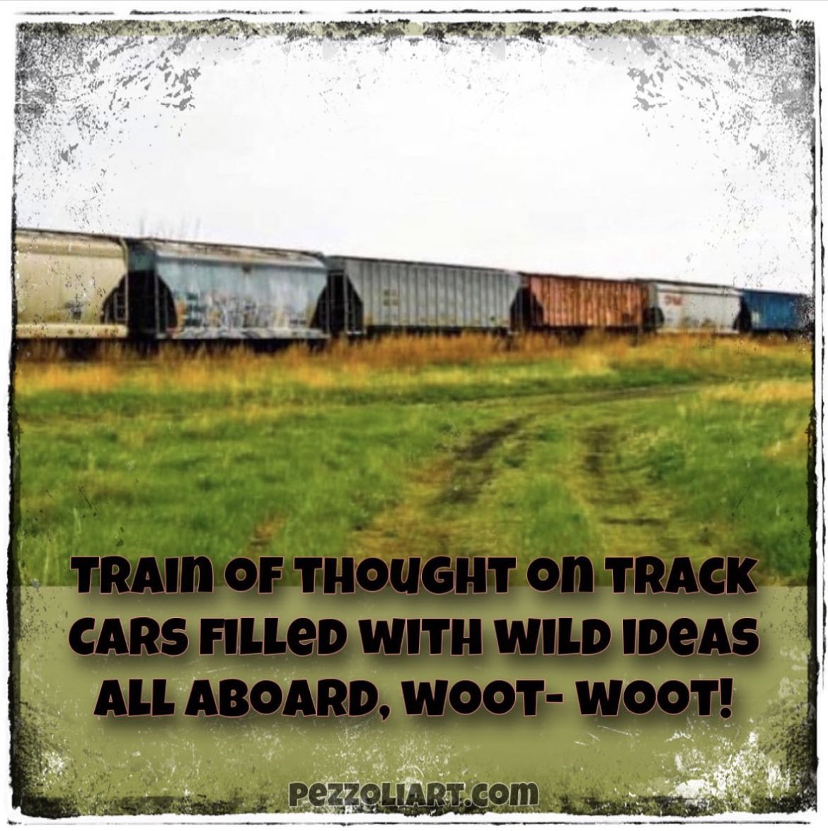 pezzoliart's tweet photo. From the archives - 11.8.21 photo prompt from https://t.co/908OXBFmEl 
#haiku #hellokoo 
🚂🛤️✍️ https://t.co/xS0GSHxNtD
