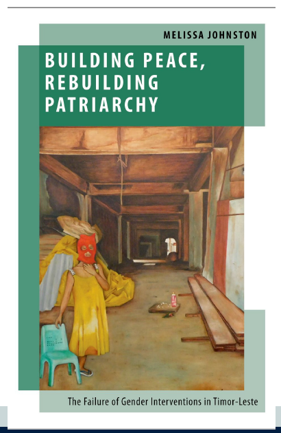 "Building Peace, Rebuilding Patriarchy" - my new <a href="/OUPAcademic/">Oxford Academic</a> book - explains why gender interventions after conflict fall short.  The beautiful cover by Timorese artist Maria Madeira, was chosen because it takes me right back to fieldwork in Timor  1/