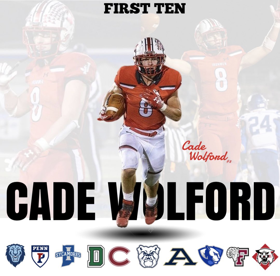 cade_wolford's tweet photo. Blessed. 
@ironmenfb 
1 Corinthians 10:31 https://t.co/4PoM5taIEd