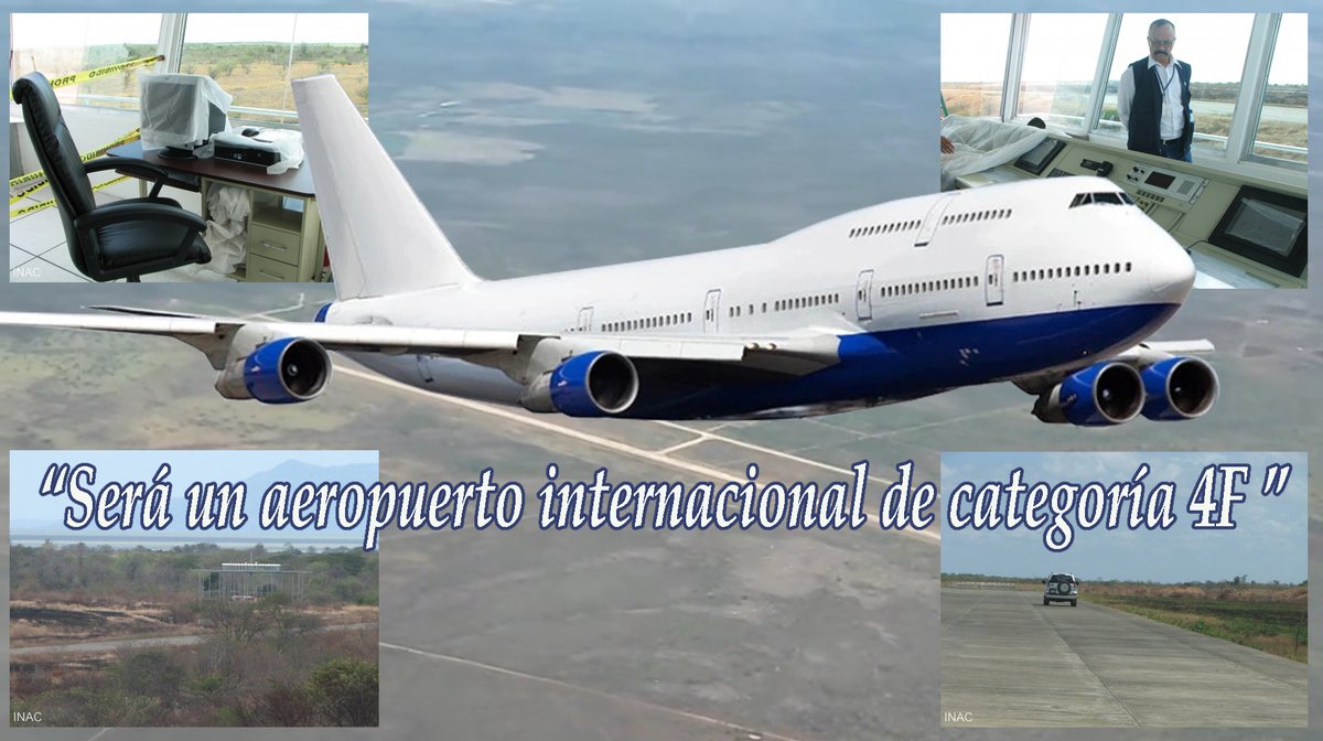 Nicaragua construirá un nuevo aeropuerto de gran envergadura en Punta Huete. Será un aeropuerto internacional de categoría 4F con 3600 metros de pista para atender 25000 vuelos al año, con 3.5 millones de personas movilizándose por el aeropuerto y facilidades de comunicación.