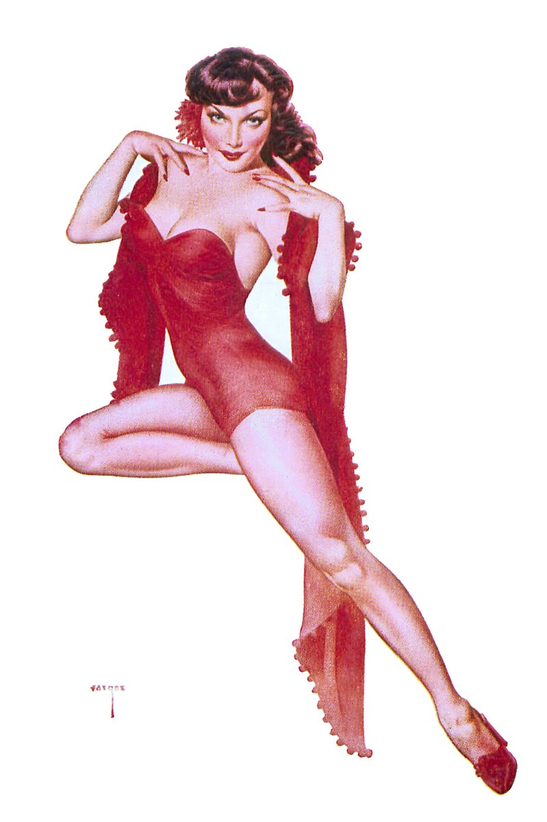 availablenator's tweet photo. Published in True magazine, 1950s
#AlbertoVargas #TrueMagazine #VintagePinup https://t.co/q4acg9yB1K
