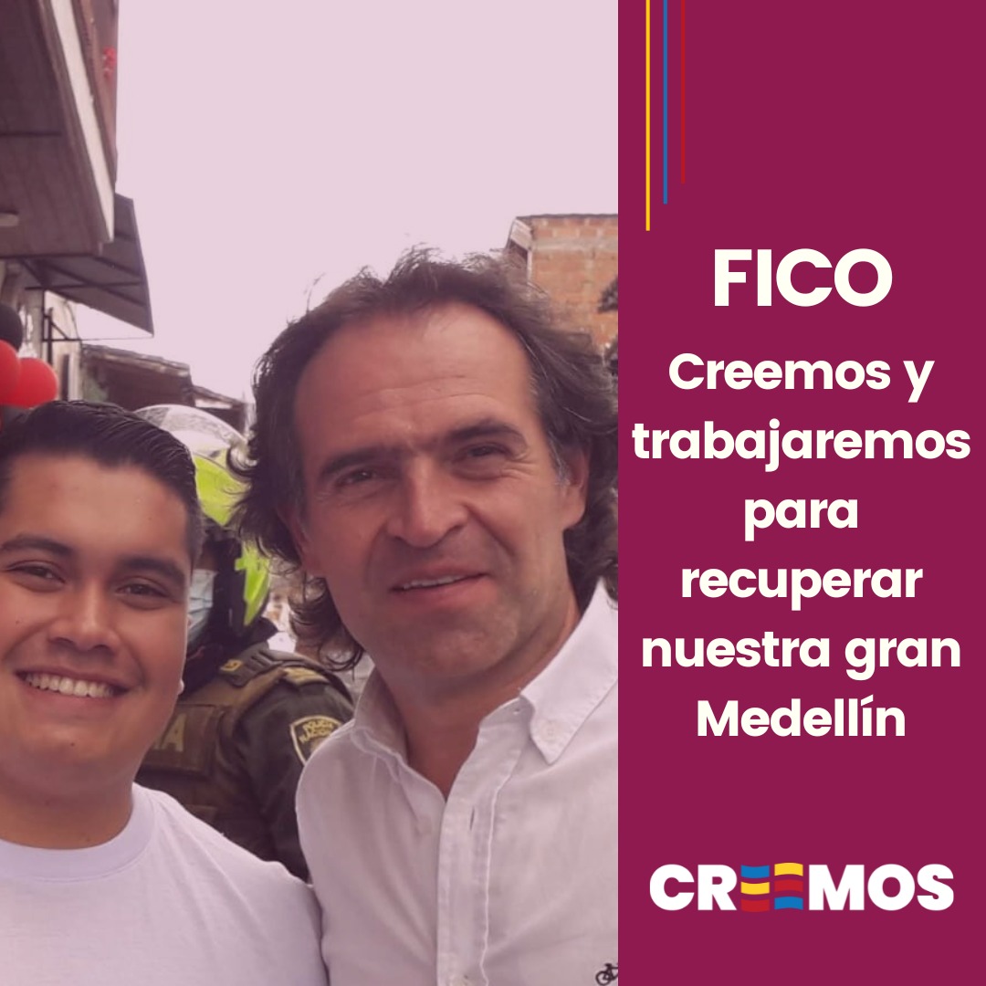 arciladaniel_'s tweet photo. Mañana es el lanzamiento oficial de la candidatura de Fico a la Alcaldía.
📍Punto de encuentro: iglesia San Judas
🕣Hora: 8:00 a.m
🗓️ día: Martes 4 de julio
#FedericoGutierrez
#Fico
#Creemo
@FicoGutierrez @creemosco https://t.co/4JYqNuoH8m