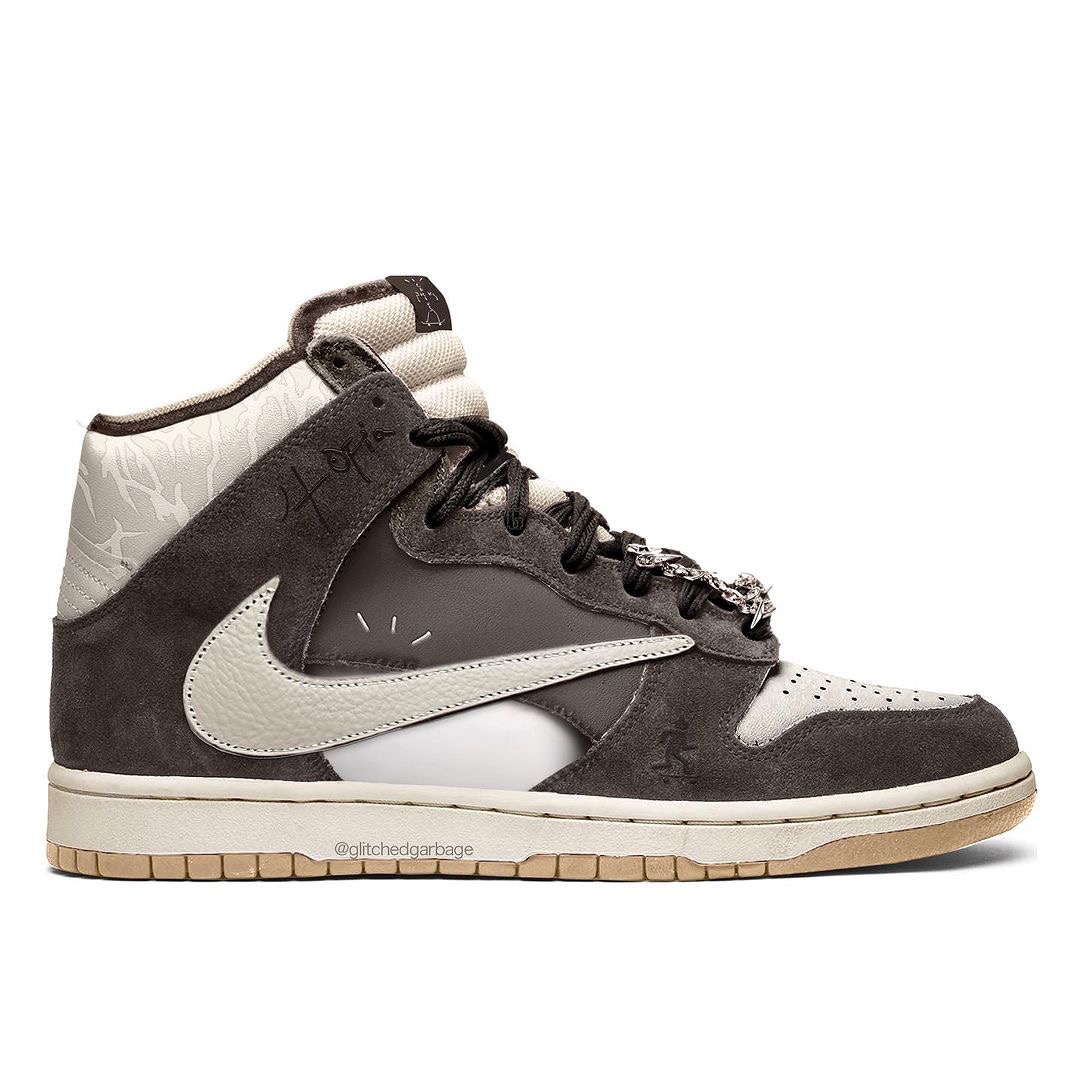 sneakerhack1's tweet photo. 【噂/モックアップ】
 TRAVIS Scott x NIKE SB DUNK LOW パート2  
https://t.co/iCChtm4QQZ
トラヴィススコットコラボのナイキSB ダンクロー2カラー/ハイが11月発売予定との噂 https://t.co/M2X5wIqjfM