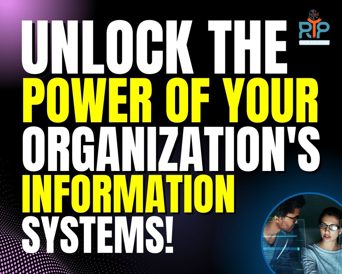 rtptechsolution's tweet image. Discover the power of Information Systems in driving success for your business with our latest blog post! 🌟Read blog here: zurl.co/RH6W
#RTPtechSolution
#InformationSystems
#CompetitiveEdge
#ITConsulting
#SoftwareDevelopmentServices
#ISsuccess