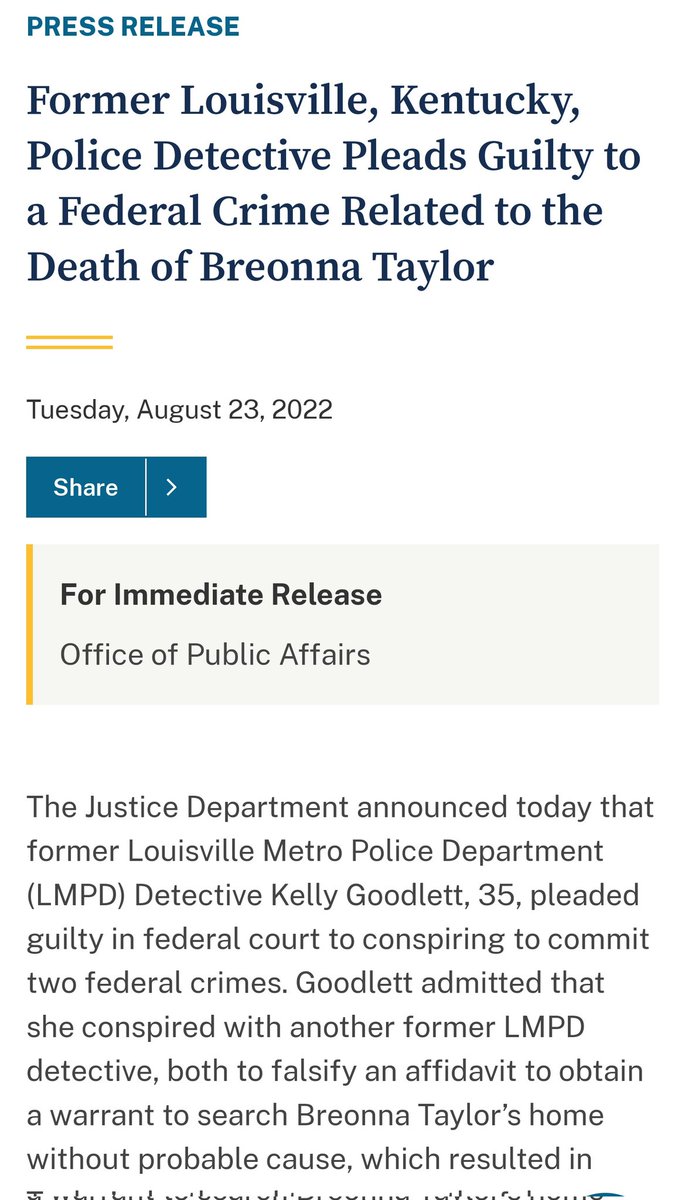 How am I just finding out that Breonna Taylor was killed bc the cops wanted to gentrify their neighborhood https://t.co/n3FrVbqyOa