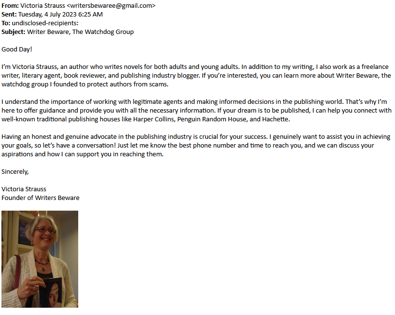 Victoria Strauss tweet media