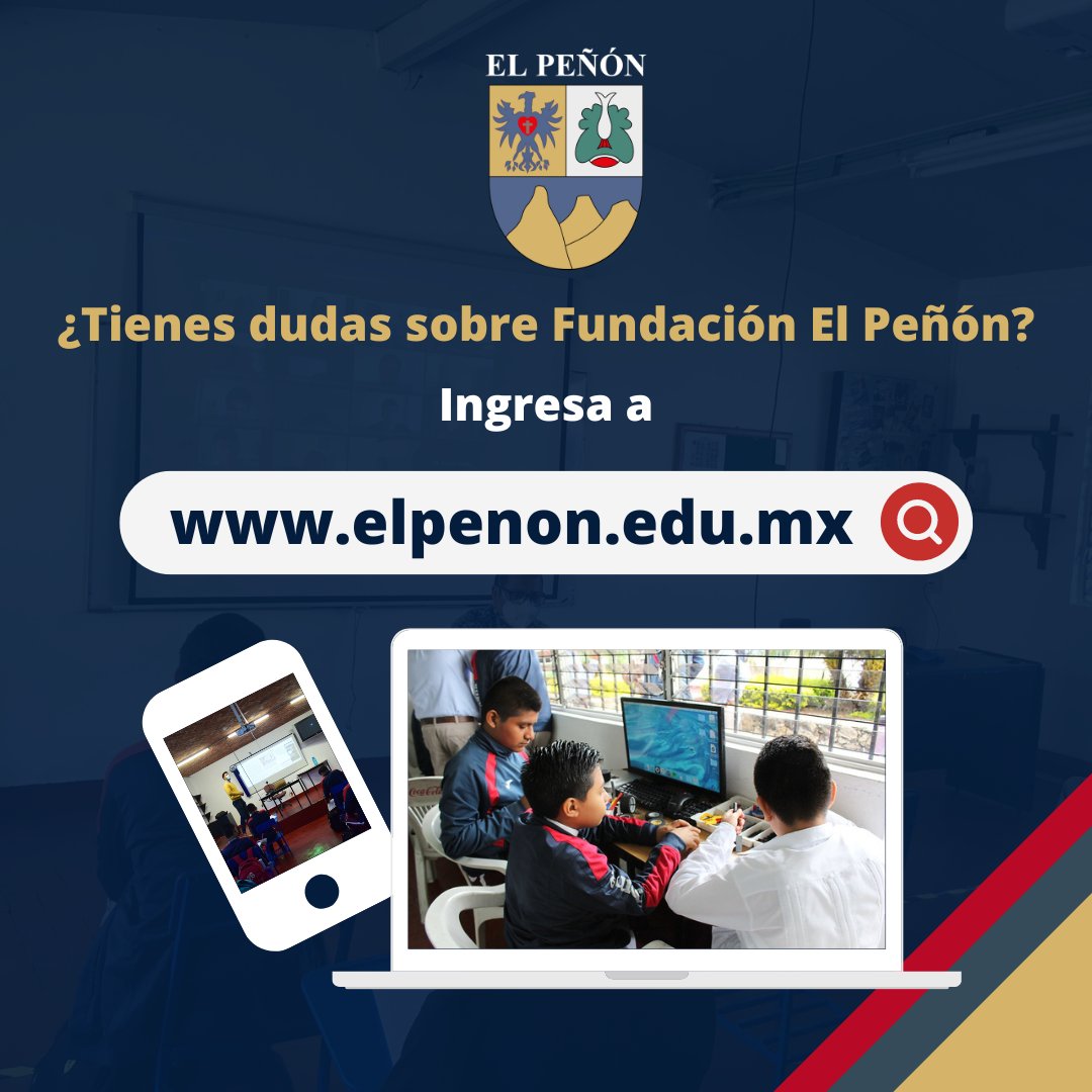 FundacionPenon's tweet photo. ¿Ya conoces nuestra página web? 📷📷
Descubre más sobre nuestra oferta académica, formación integral y mucho más en: https://t.co/XqJsuODGrS

#FamiliaPeñón #FelizLunes https://t.co/nf08e1ondU